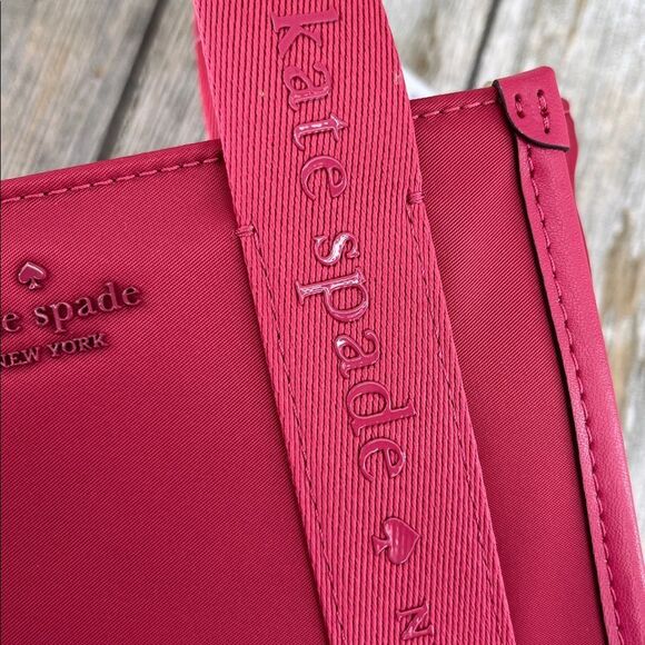 Kate Spade Purse Crossbody Kip Nylon Mini Tote Bag - Picture 3 of 10